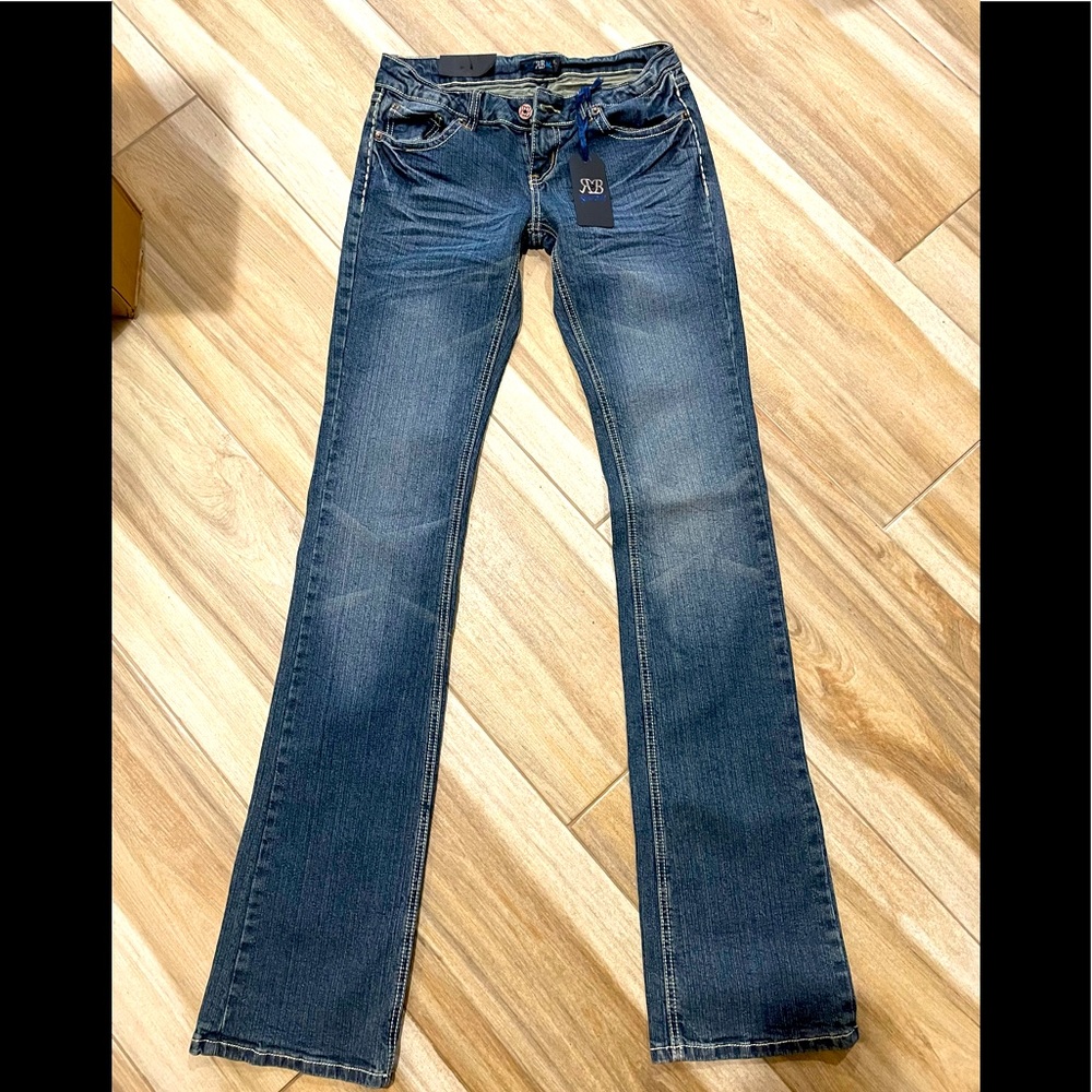 Royal Blue Women’s Jeans. Size 3 with a 37” inseam. Boot cut